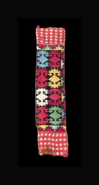 A very high quality small Lakai embroidery. Clothing related.