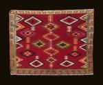 Circa 1880's Navajo Saddle Blanket