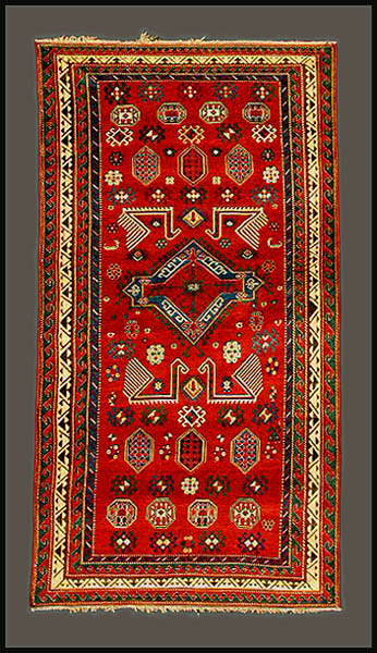 Antique Karayazy Kazak Rug